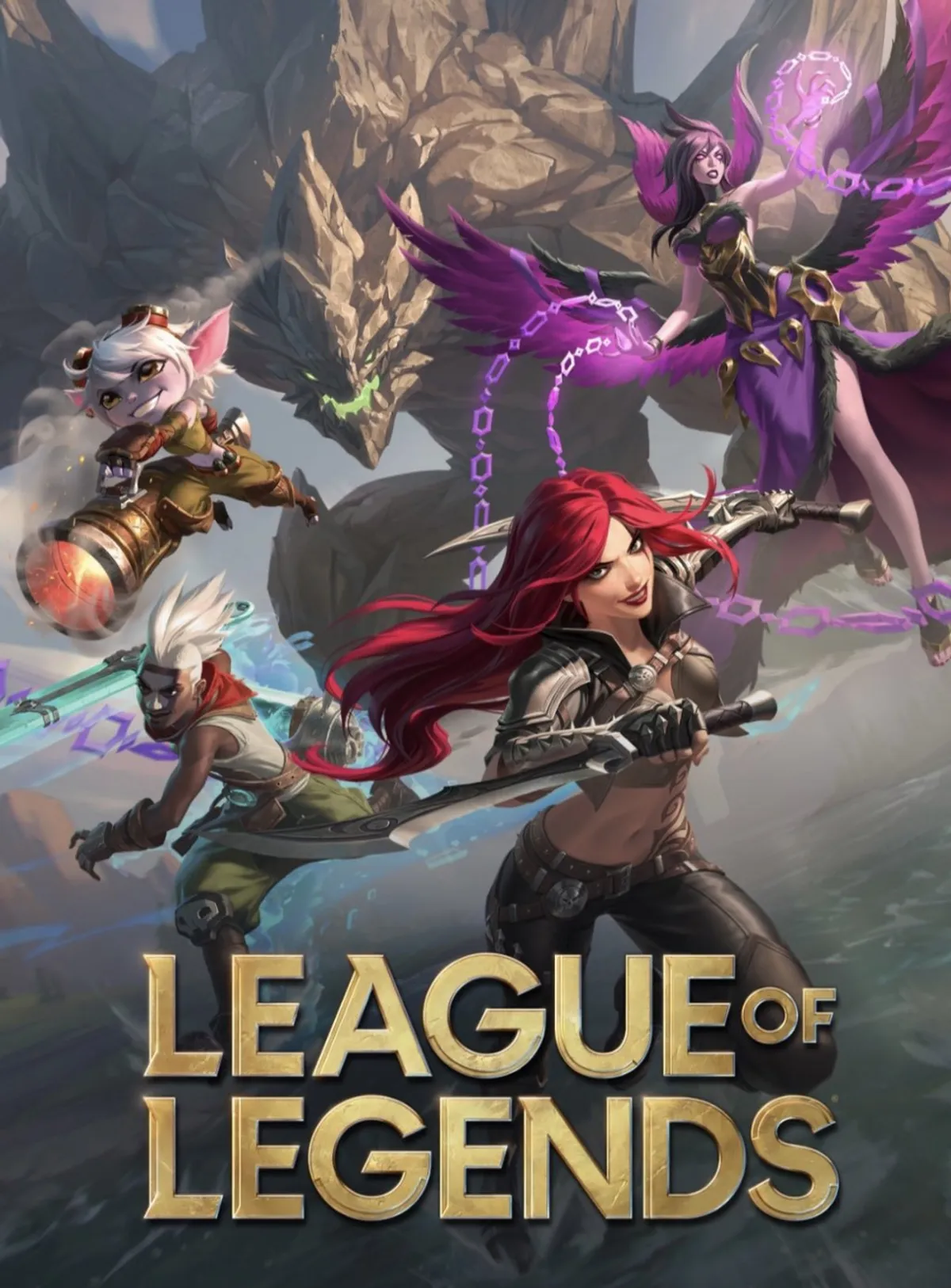 League of Legends splash art